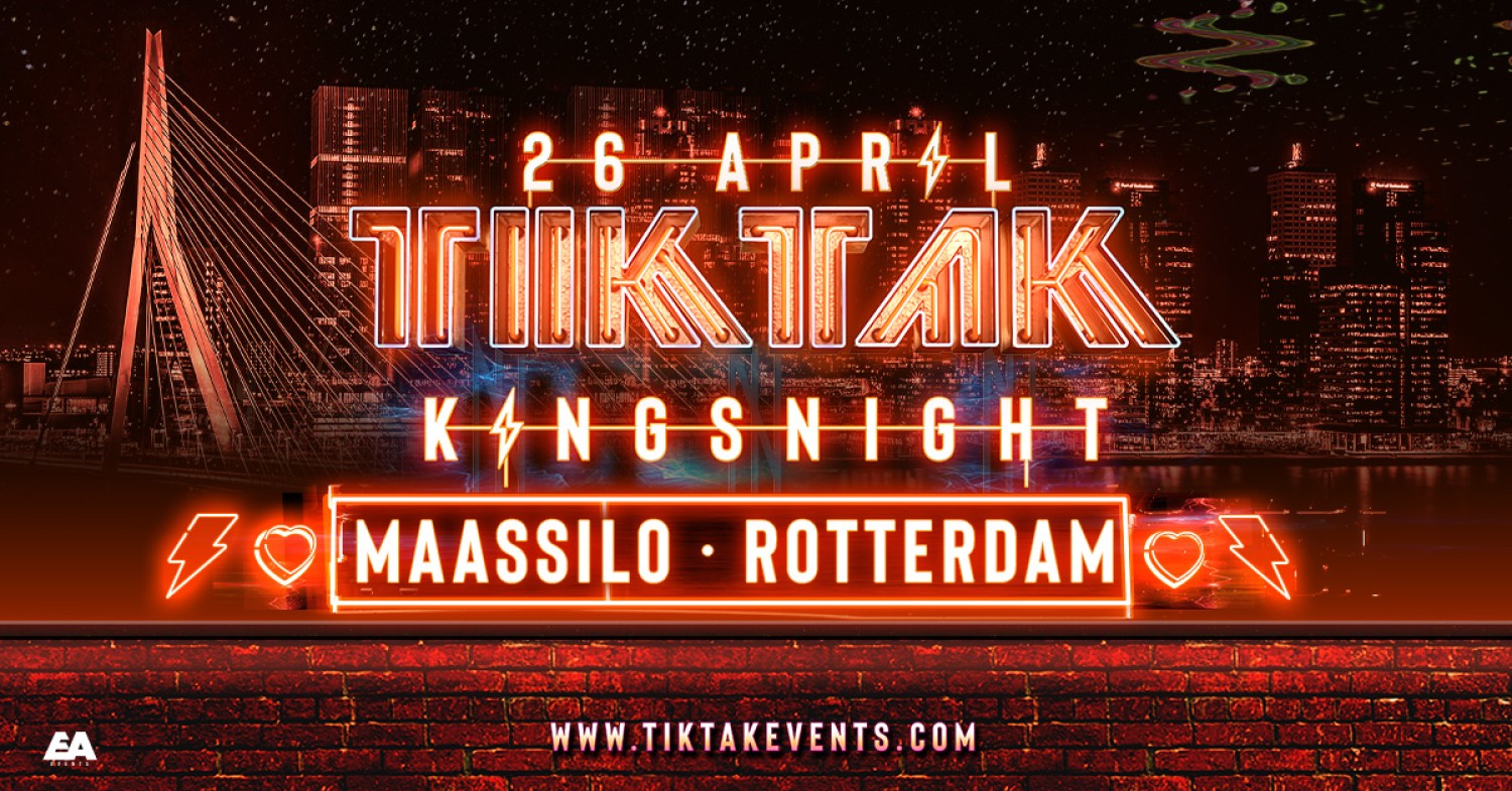 Party nieuws: TIKTAK Kingsnight keert terug naar de Maassilo in Rotterdam