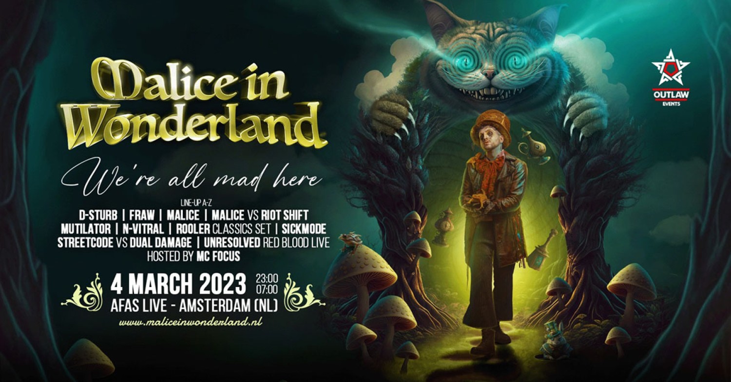 Party nieuws: Malice in Wonderland in AFAS Live