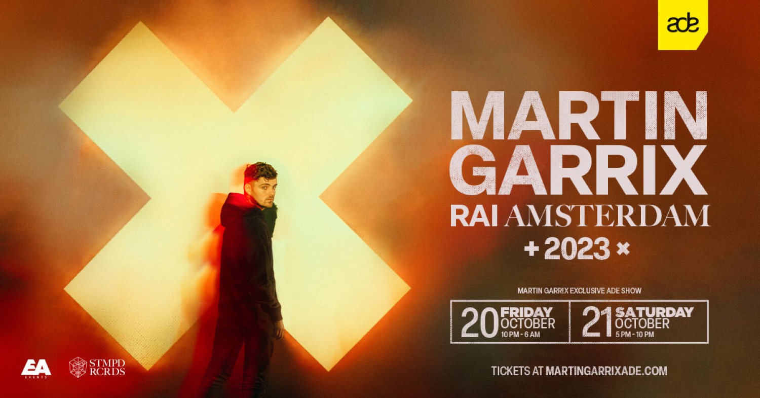 Party nieuws: Tickets Martin Garrix ADE Shows 2023