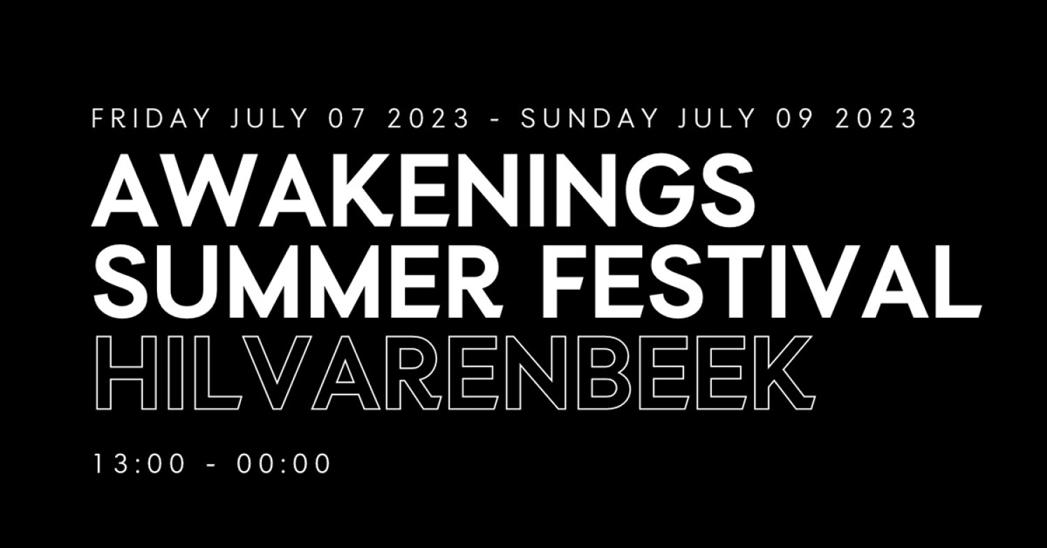 Party nieuws: Volledige line-up Awakenings Summer Festival 2023