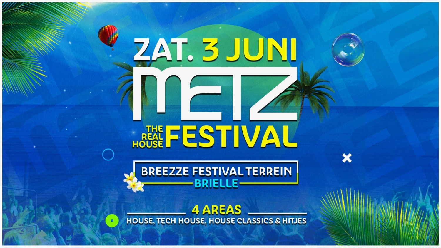 Party nieuws: METZ komt met eigen festival op zaterdag 3 juni