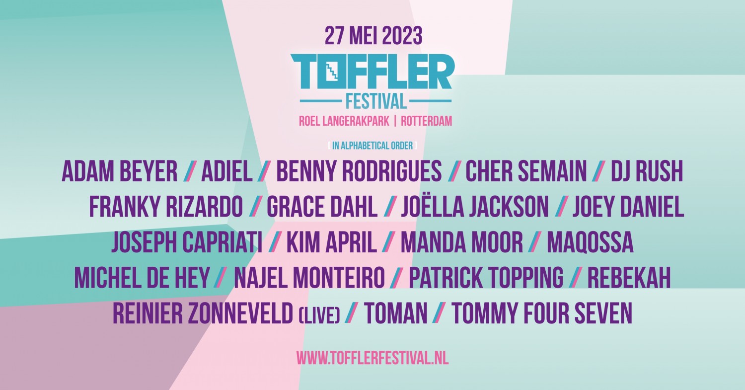 Party nieuws: Toffler Festival 2023 voegt extra stage toe
