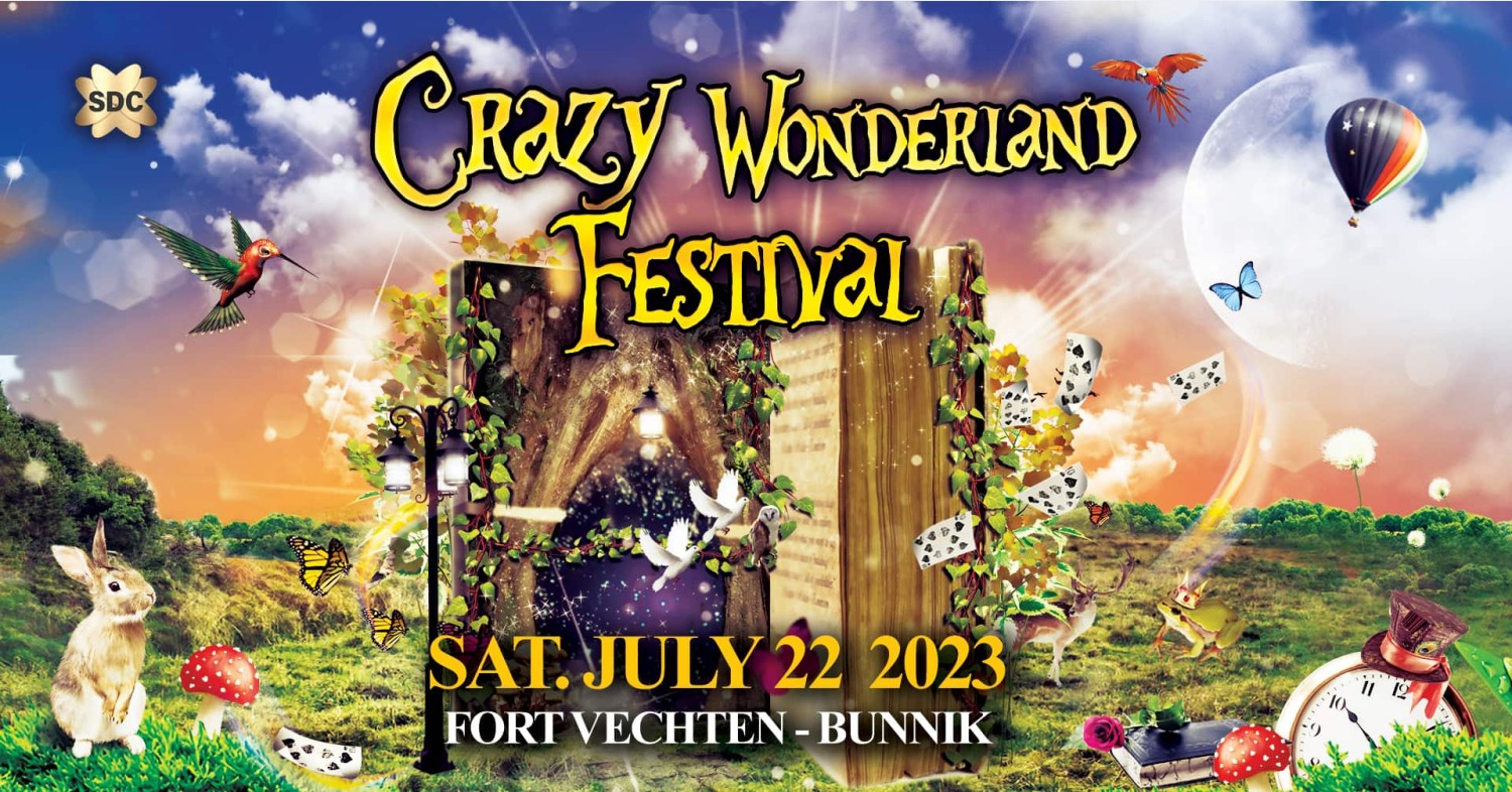 Party nieuws: Allerlaatste Early Birds voor Crazy Wonderland Festival 2023
