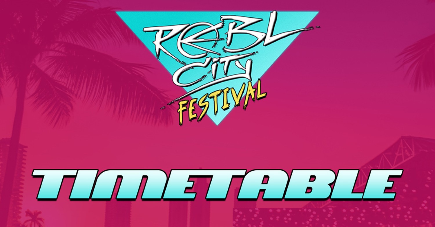 Party nieuws: REBL City Festival 2023 timetable