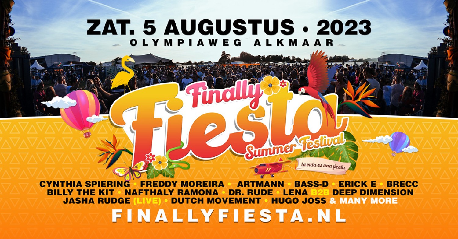 Party nieuws: Laatste Regular tickets Finally Fiesta Festival 2023