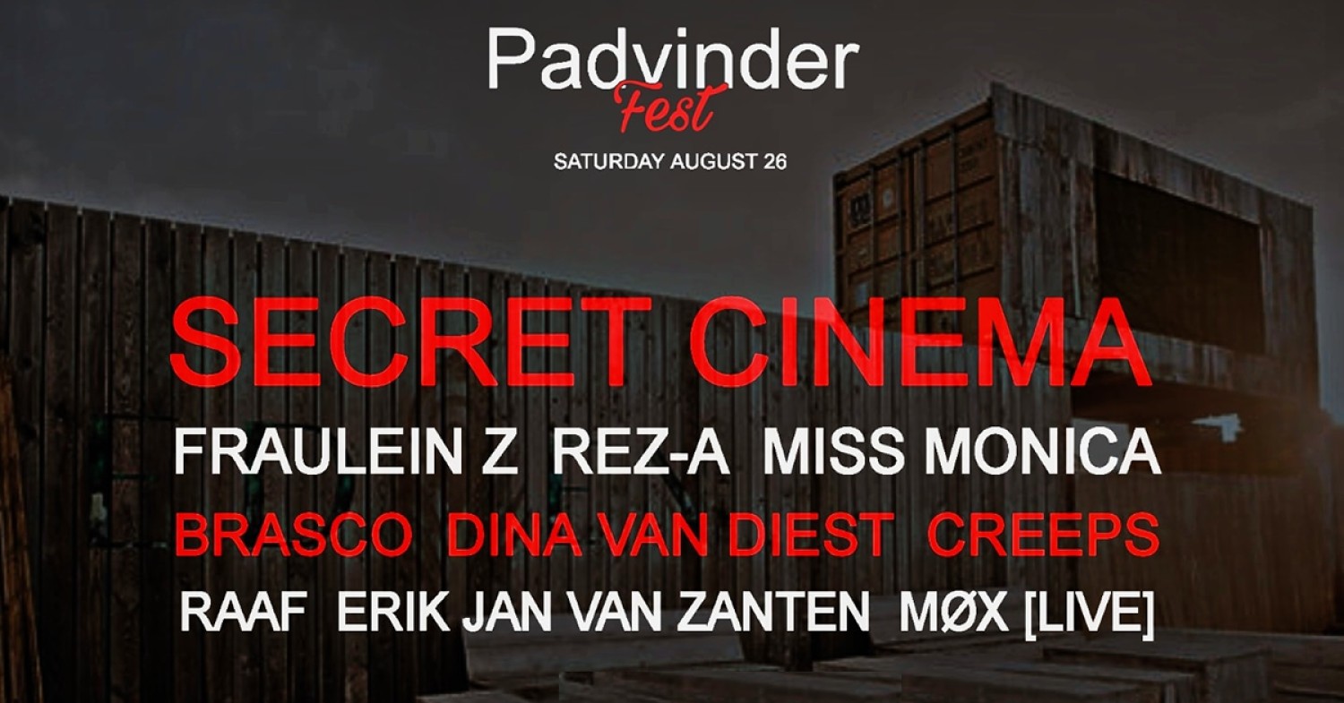 Party nieuws: Padvinder Fest met o.a. Secret Cinema in Eden Breda