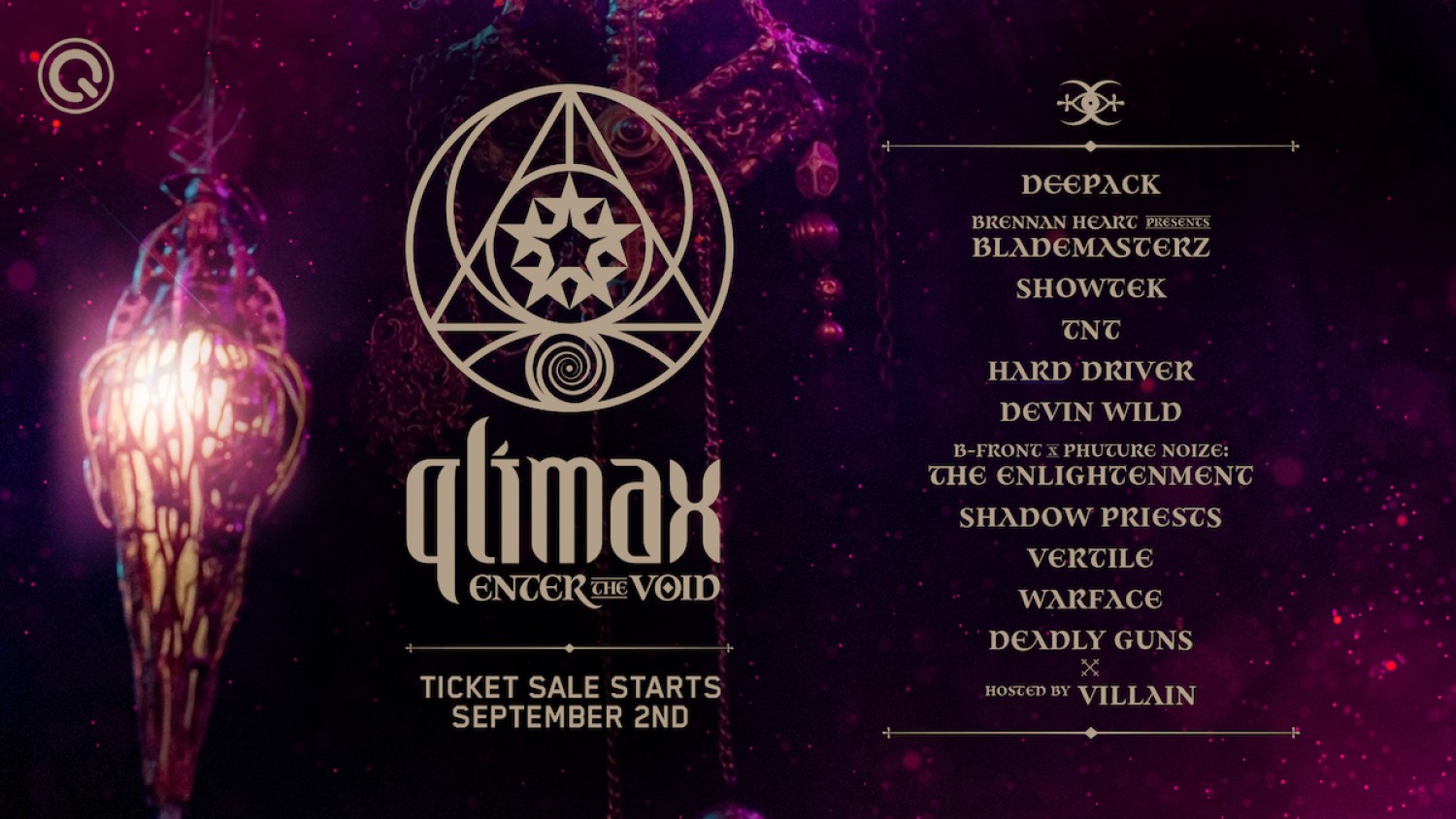 Party nieuws: Line-up Qlimax 2023