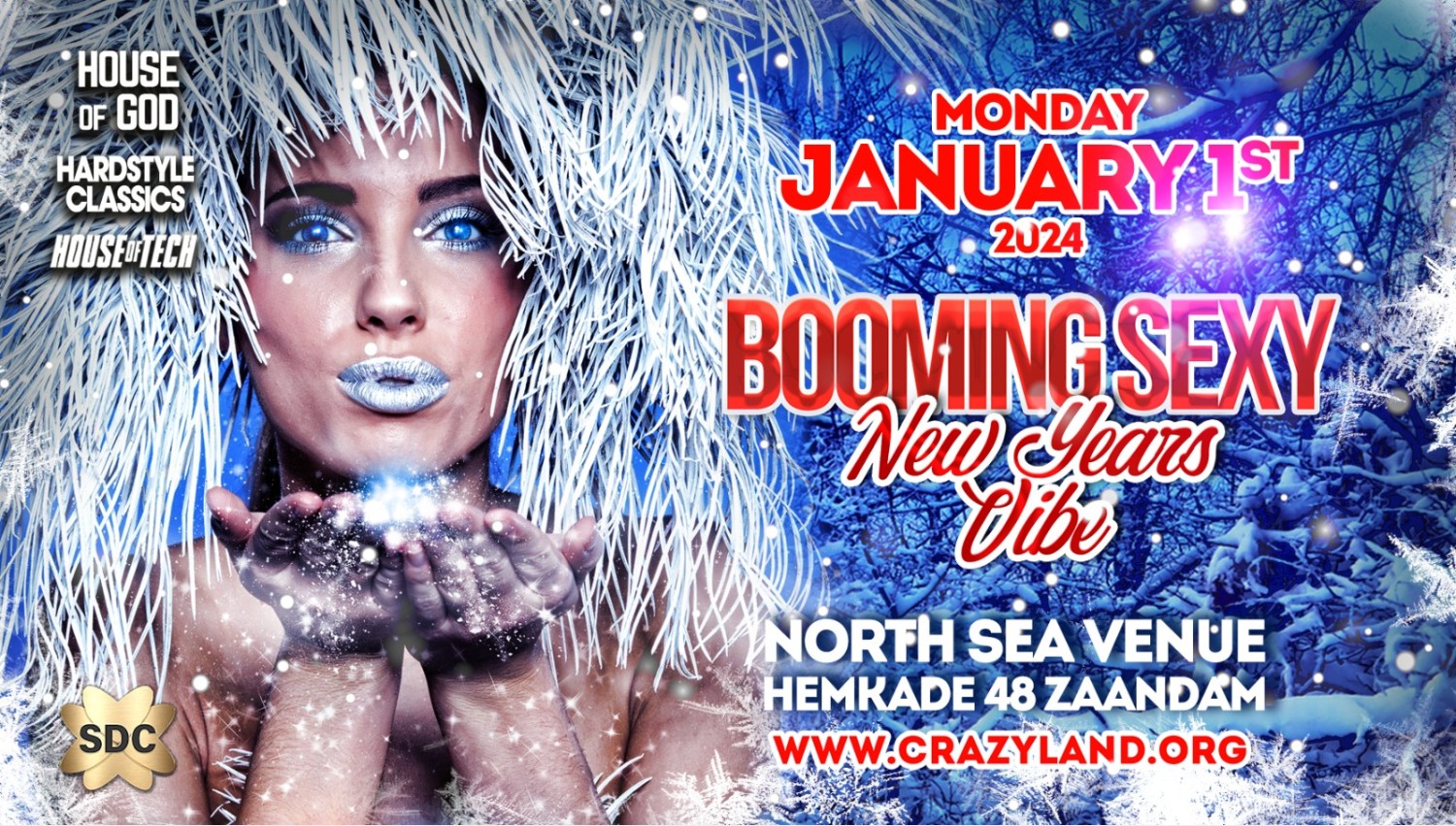 Party nieuws: Ticketverkoop Crazyland's Booming New Year