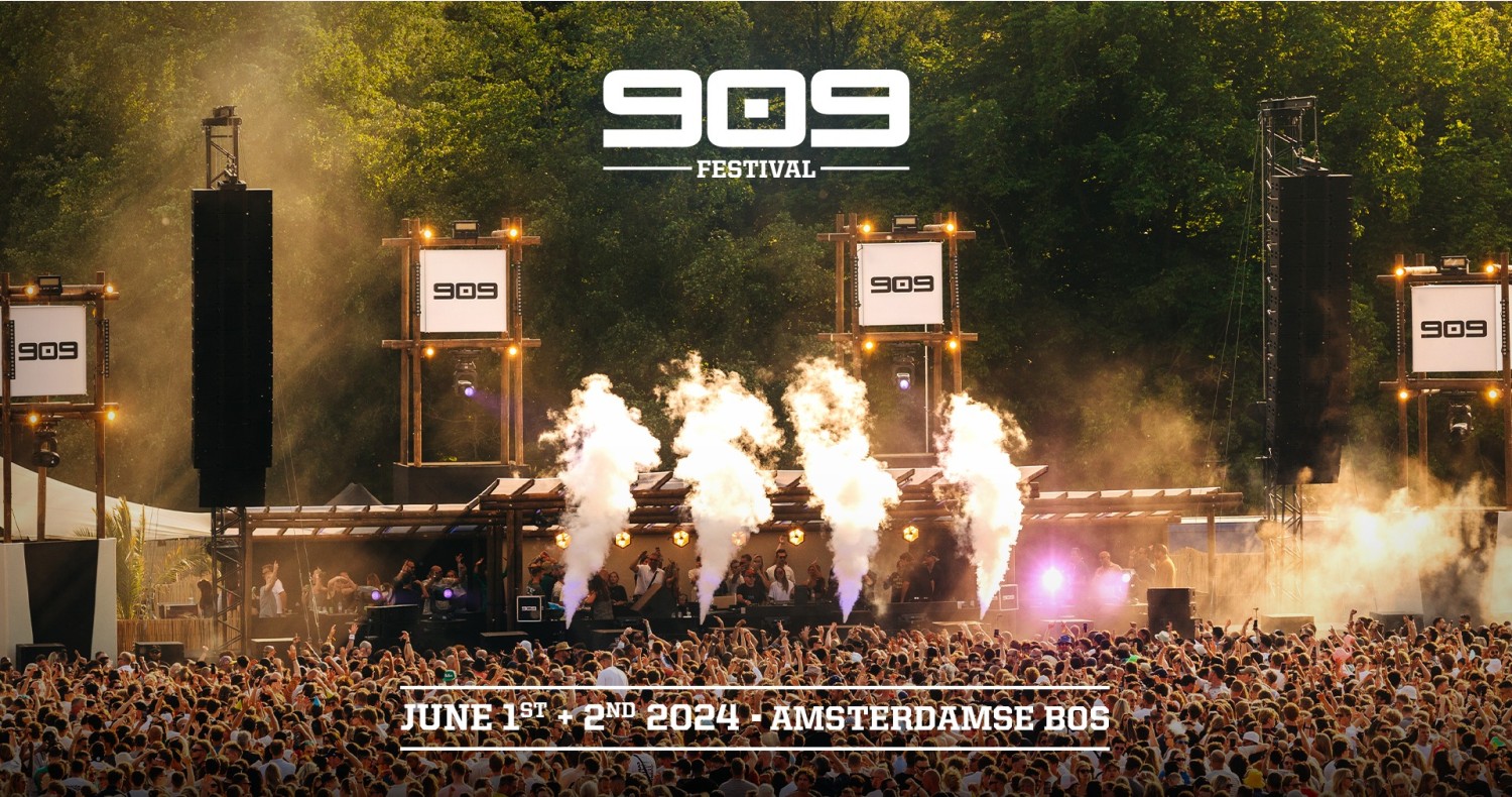 Party nieuws: Eerste namen 909 Festival 2024