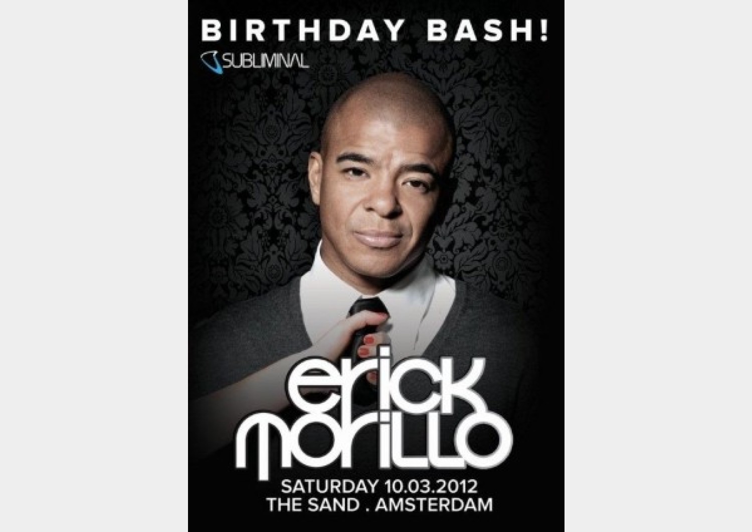 Party nieuws: Erick Morillo ‘Birthday Bash’ in The sand Amsterdam