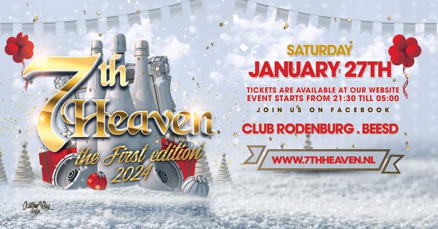 Party nieuws: In 2024 gaat 7th Heaven Events keihard door