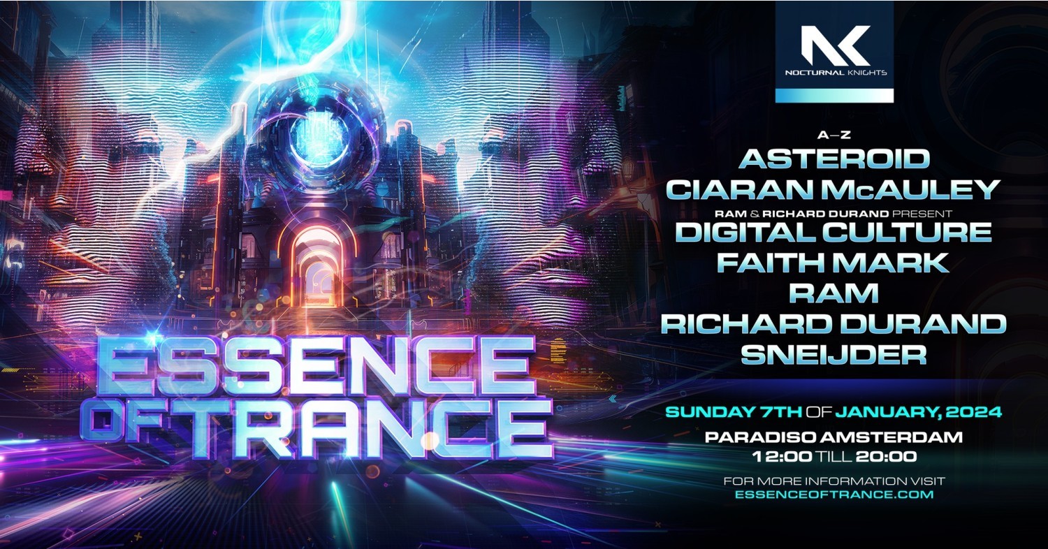 Party nieuws: Essence of Trance – Magical NewYears Gathering in Paradiso Amsterdam