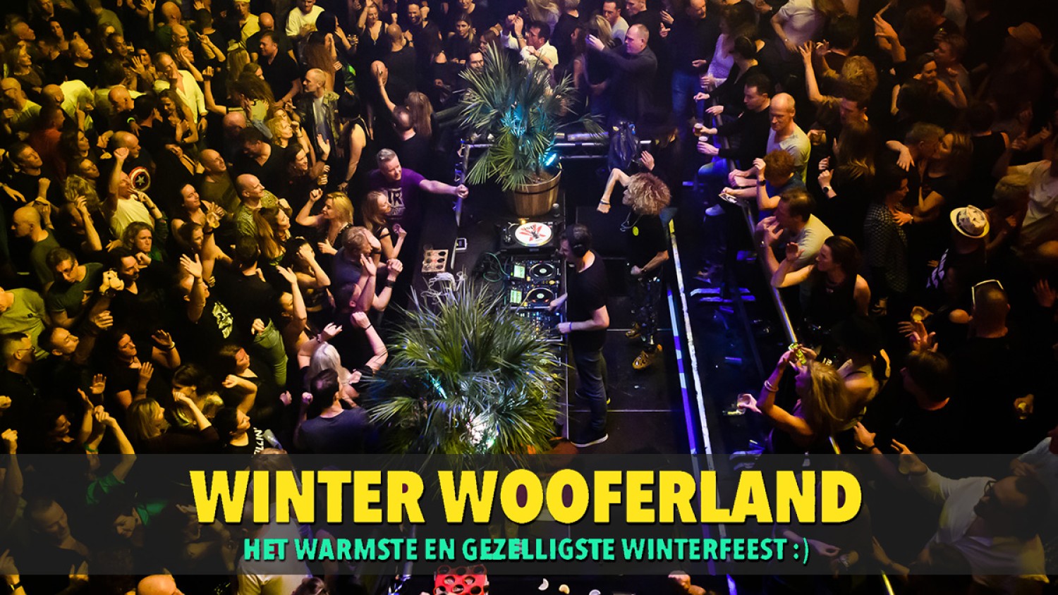 Party nieuws: Laatste 200 tickets Winter Wooferland Paradiso