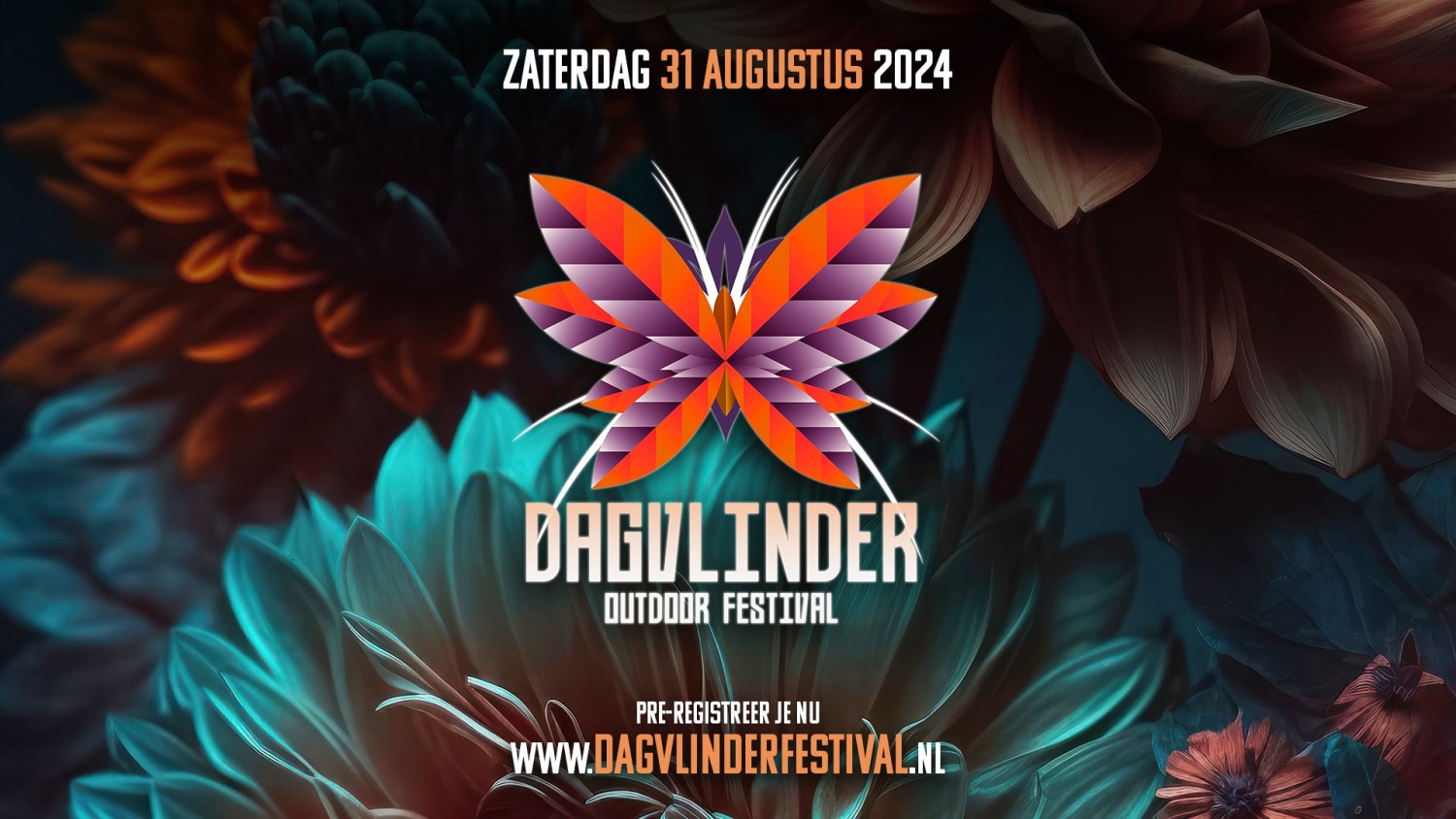 Party nieuws: Pre-registratie Dagvlinder Outdoor Festival 2024