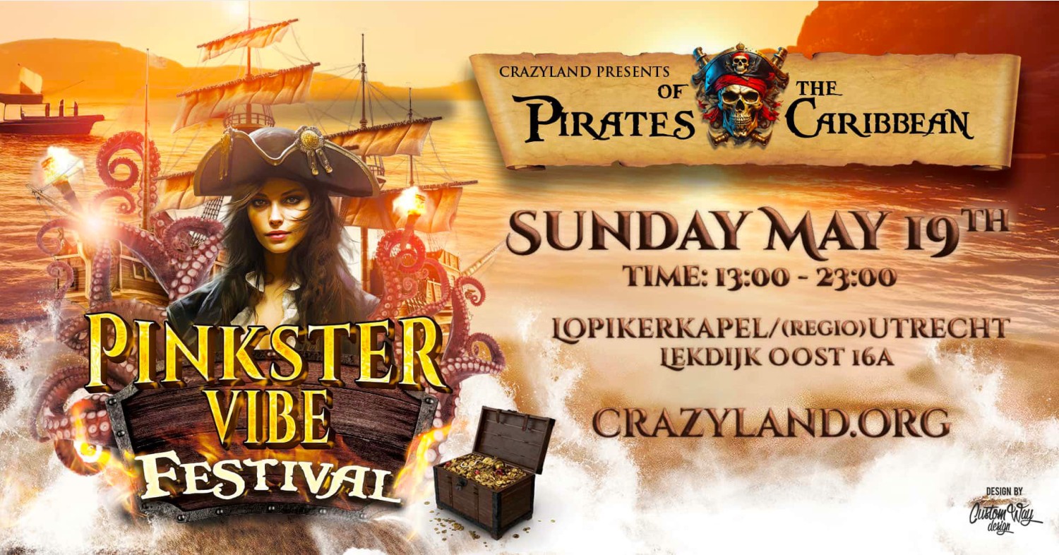 Party nieuws: Nieuw festival van Crazyland: Pinkster Vibe Festival