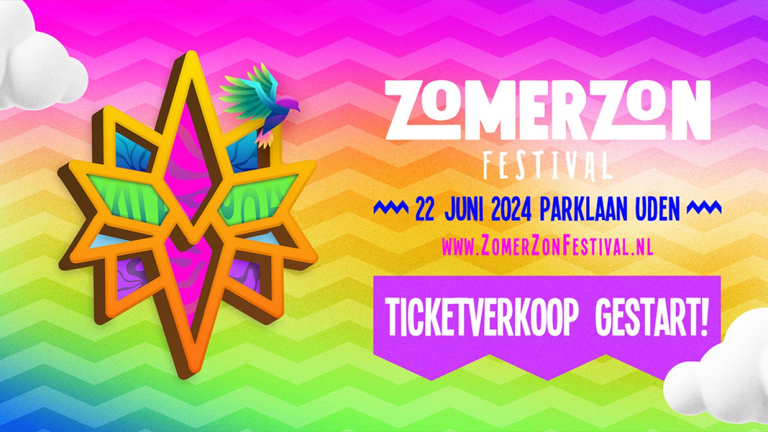 Party nieuws: Ticketverkoop ZomerZon Festival 2024