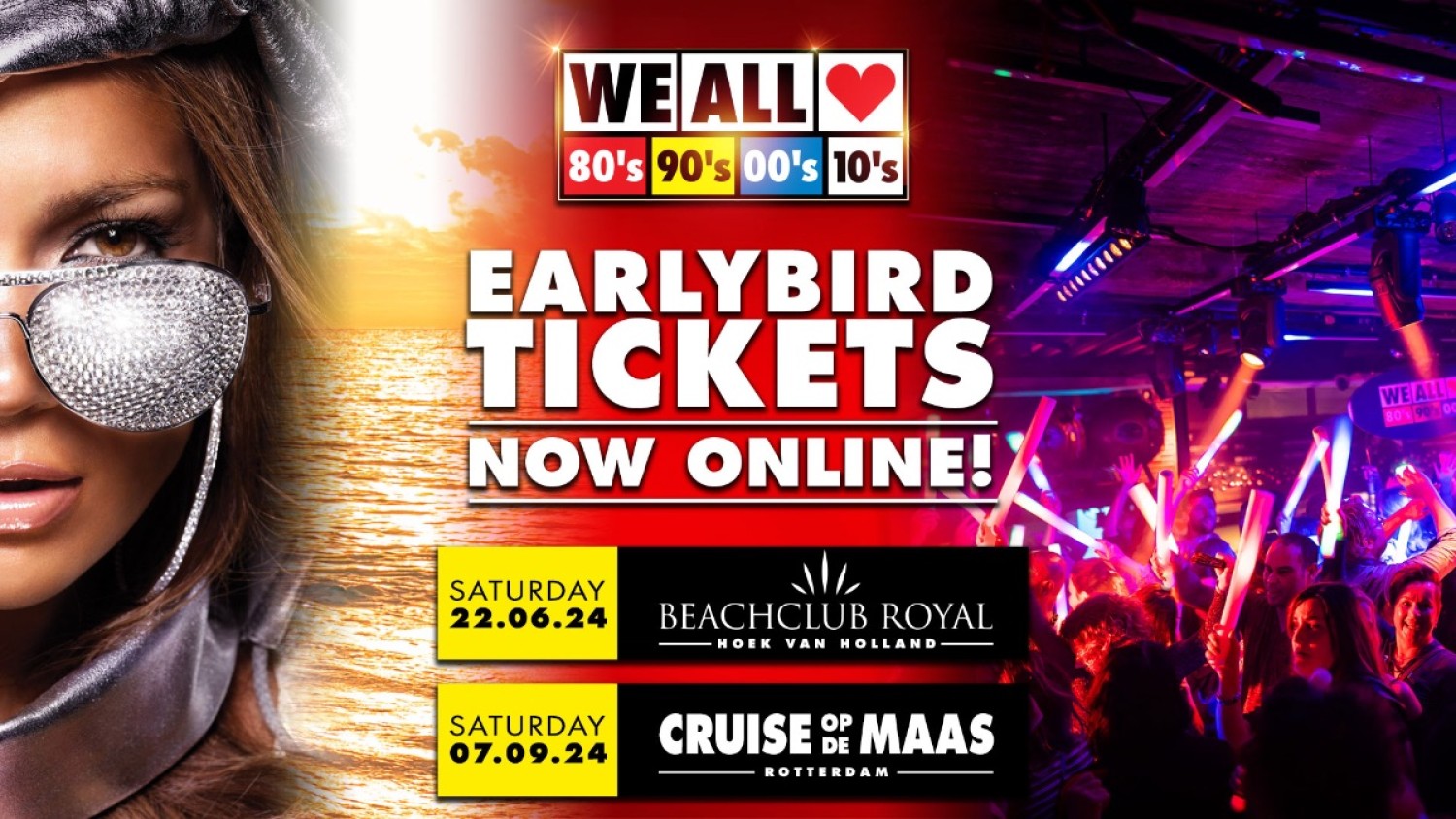 Party nieuws: Tickets Beachclub Royal en Wereldhavendagen Cruise Rotterdam