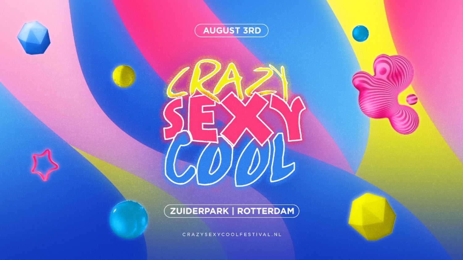Party nieuws: Pre-registratie Crazy Sexy Cool Festival 2024
