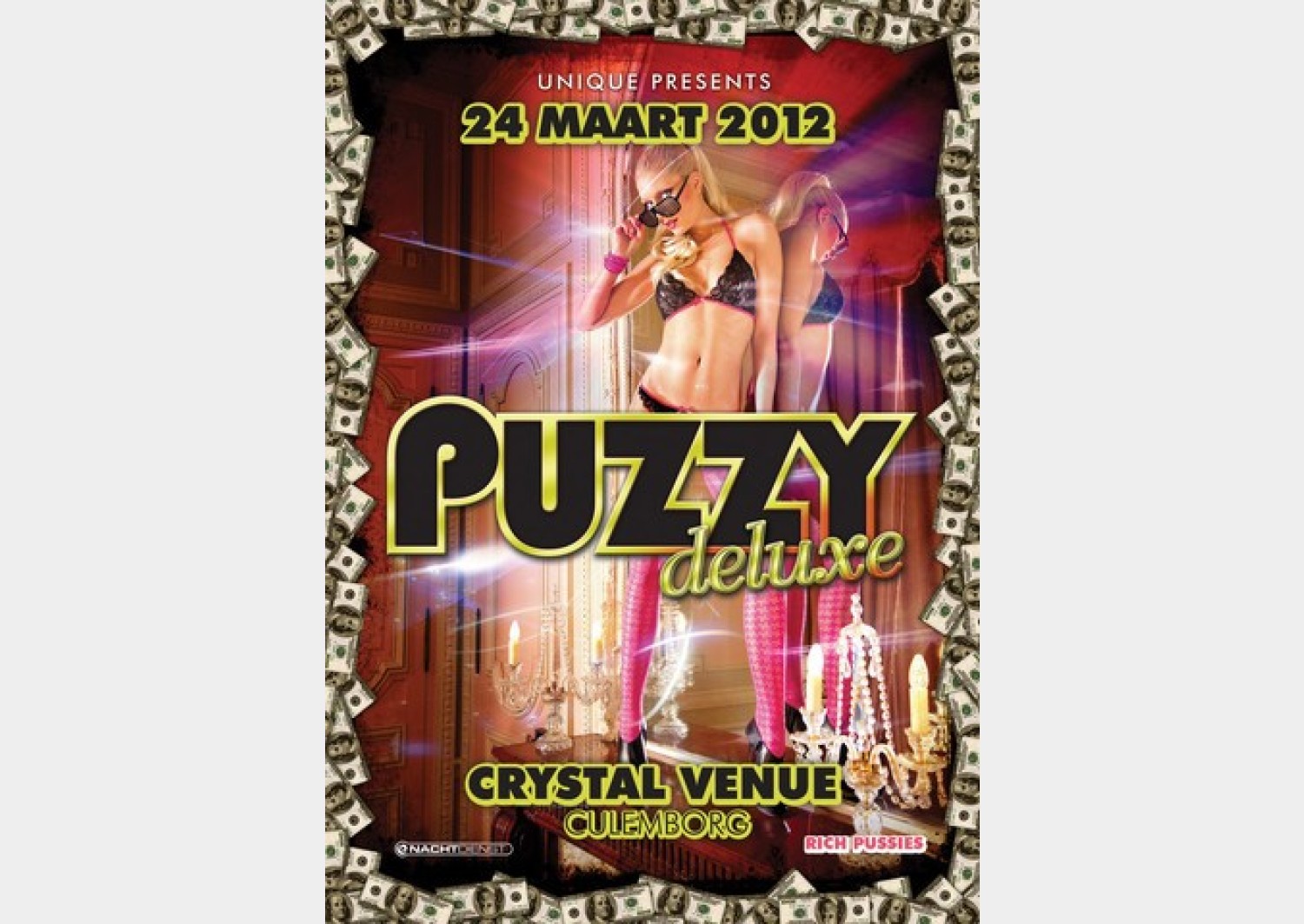 Party nieuws: Unique sexycity presents Puzzy Deluxe – Rich puzzys