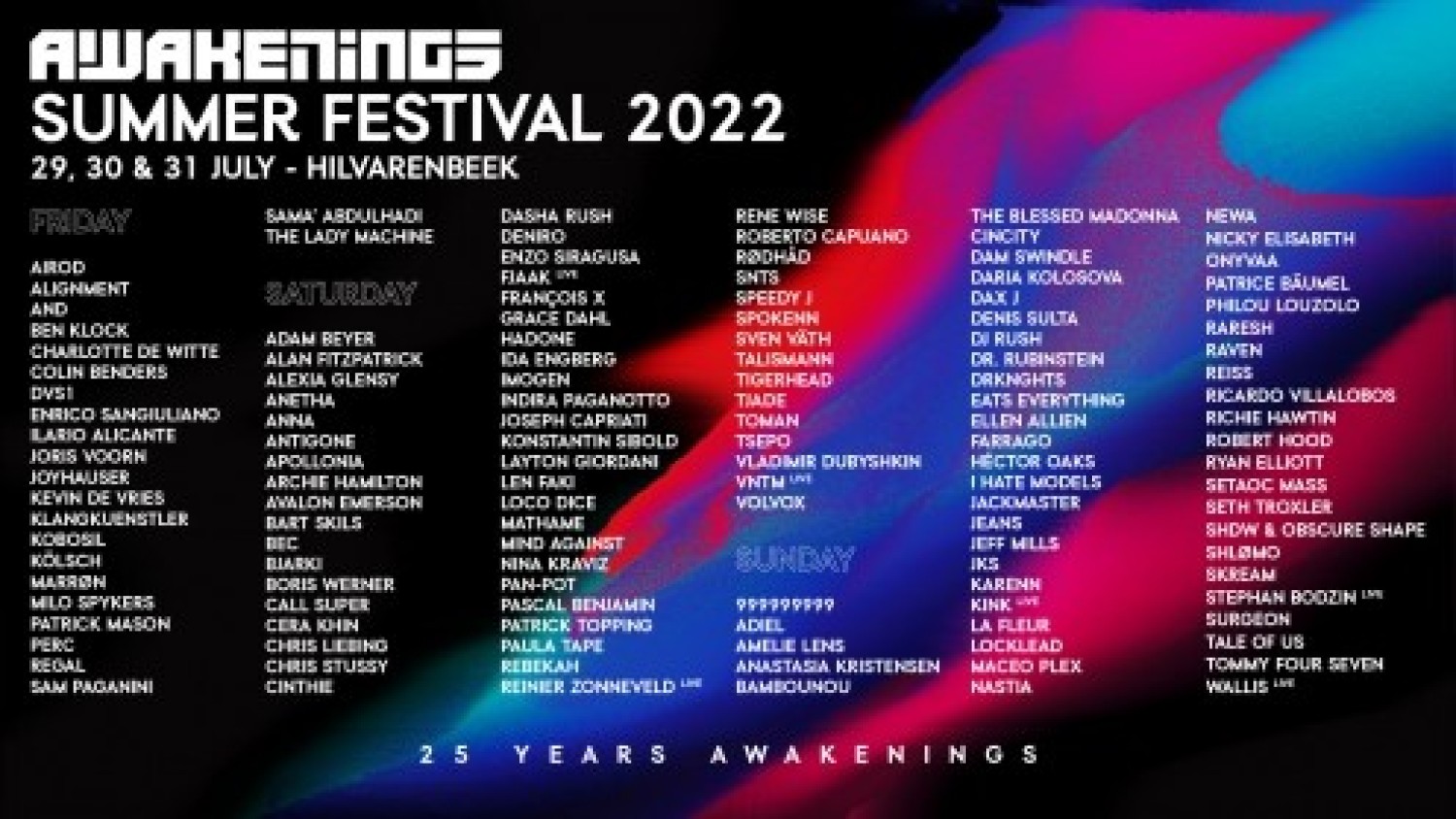 Awakenings Summer Festival 2022