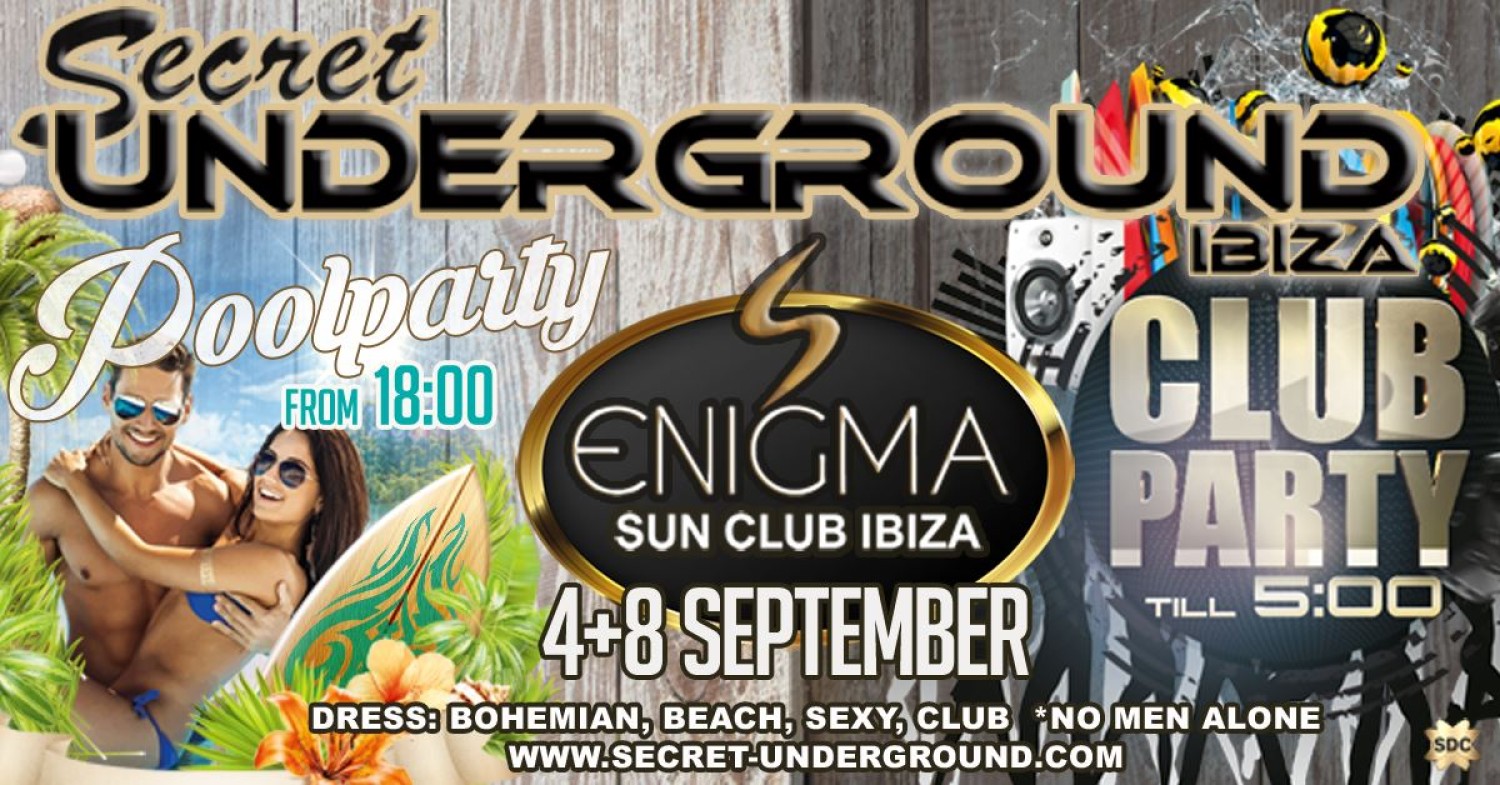 Pool and Club Party at Ibiza
