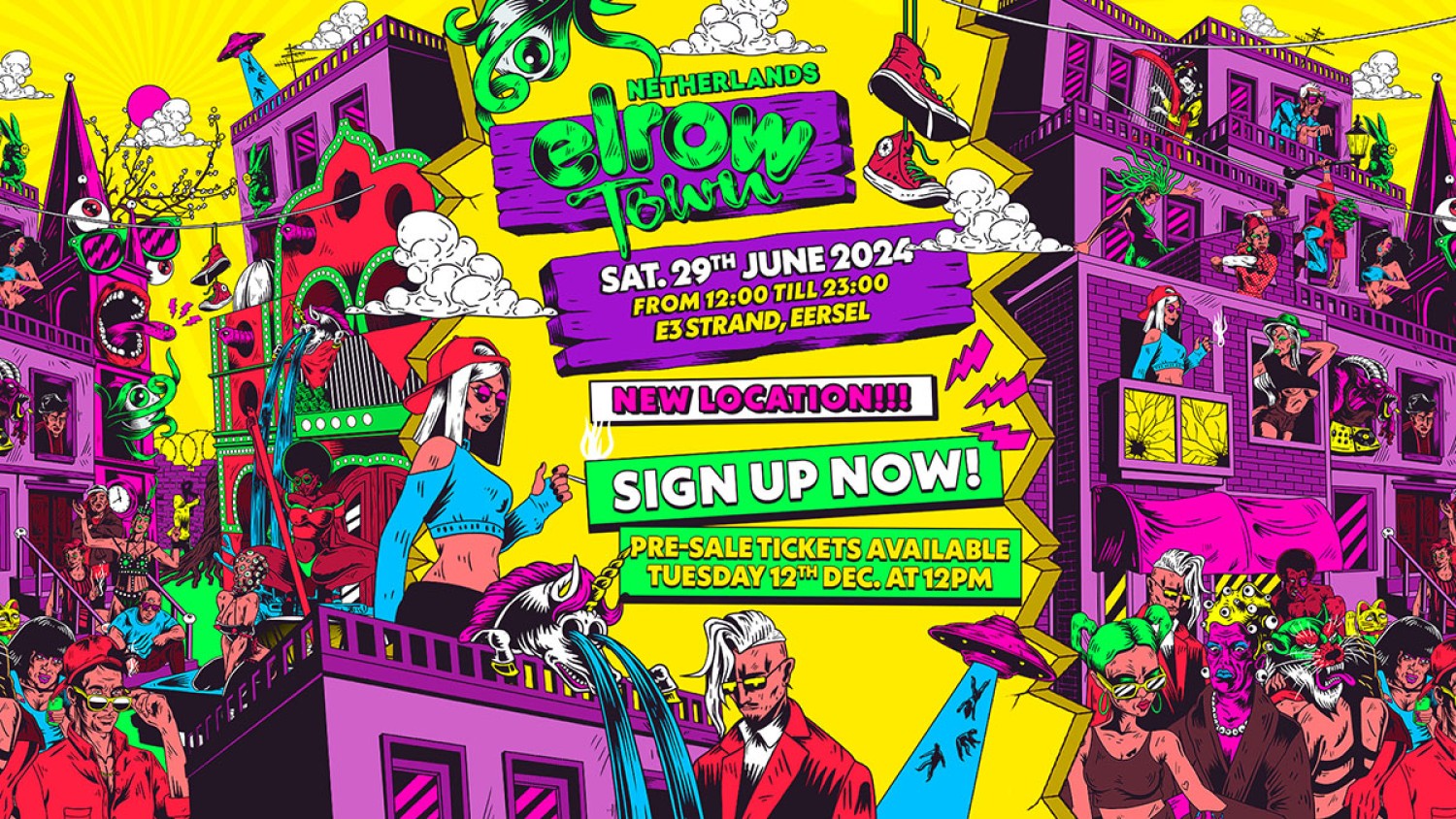 elrow Town Holland 2024