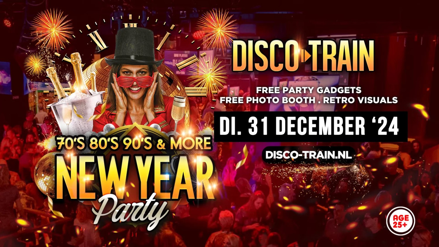 Disco Train New Year Party